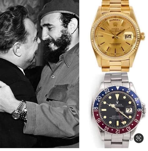 castro 2 rolex|fidel castro Rolex.